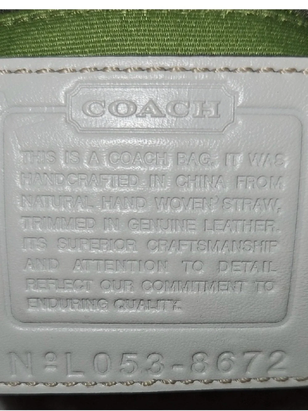 Coach Bumble Bee Floral Y2K Mini Bag, 2005 limited edition shoulder bag - Picture 10 of 10
